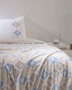Avril King Size Duvet Cover Set - Ranforce Patterned - Madame Coco JO