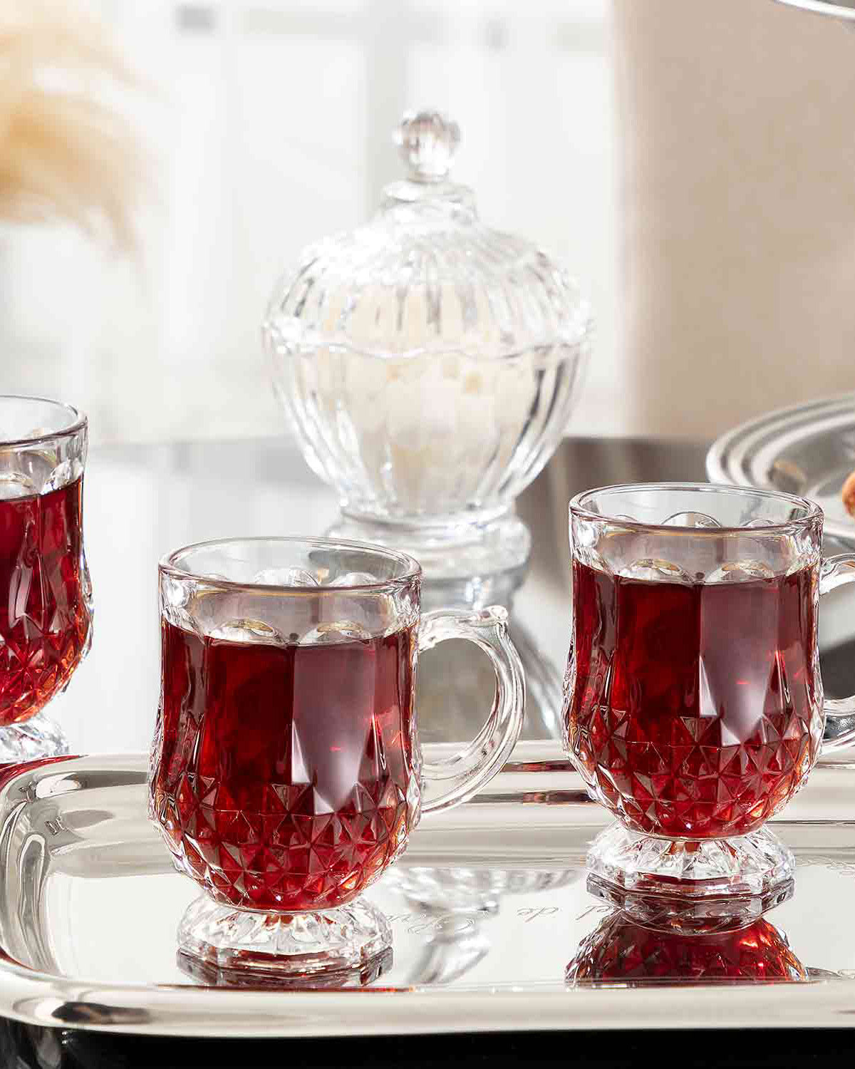 Miquel 4 Pcs Tea Cup - Madame Coco JO