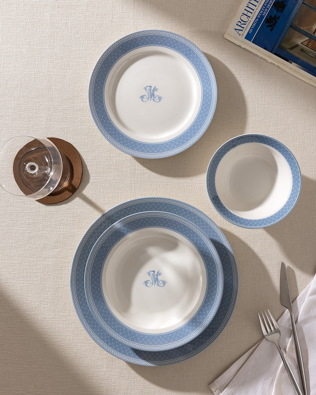 Somme 24 Piece Dinner Set - Madame Coco JO