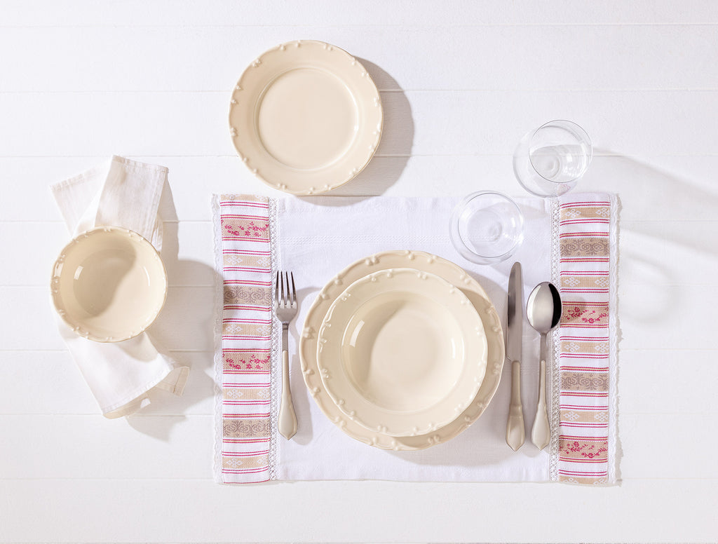 Bastien Dessert Plate 19 Cm - Madame Coco JO