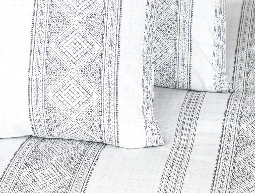 Fair Single Size Duvet Cover Set - Ranforce Patterned - Madame Coco JO