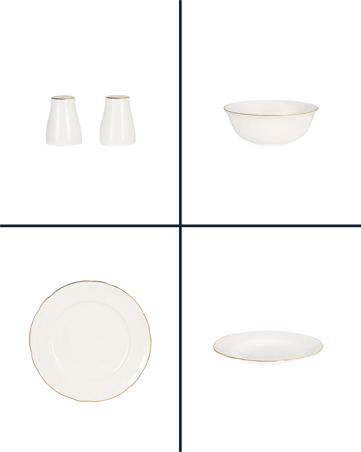 Edmon 56 Piece Dinner Set - Madame Coco JO