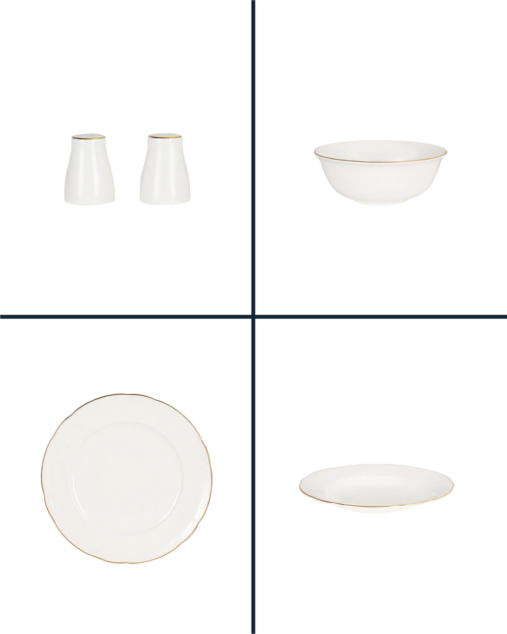 Edmon 56 Piece Dinner Set - Madame Coco JO