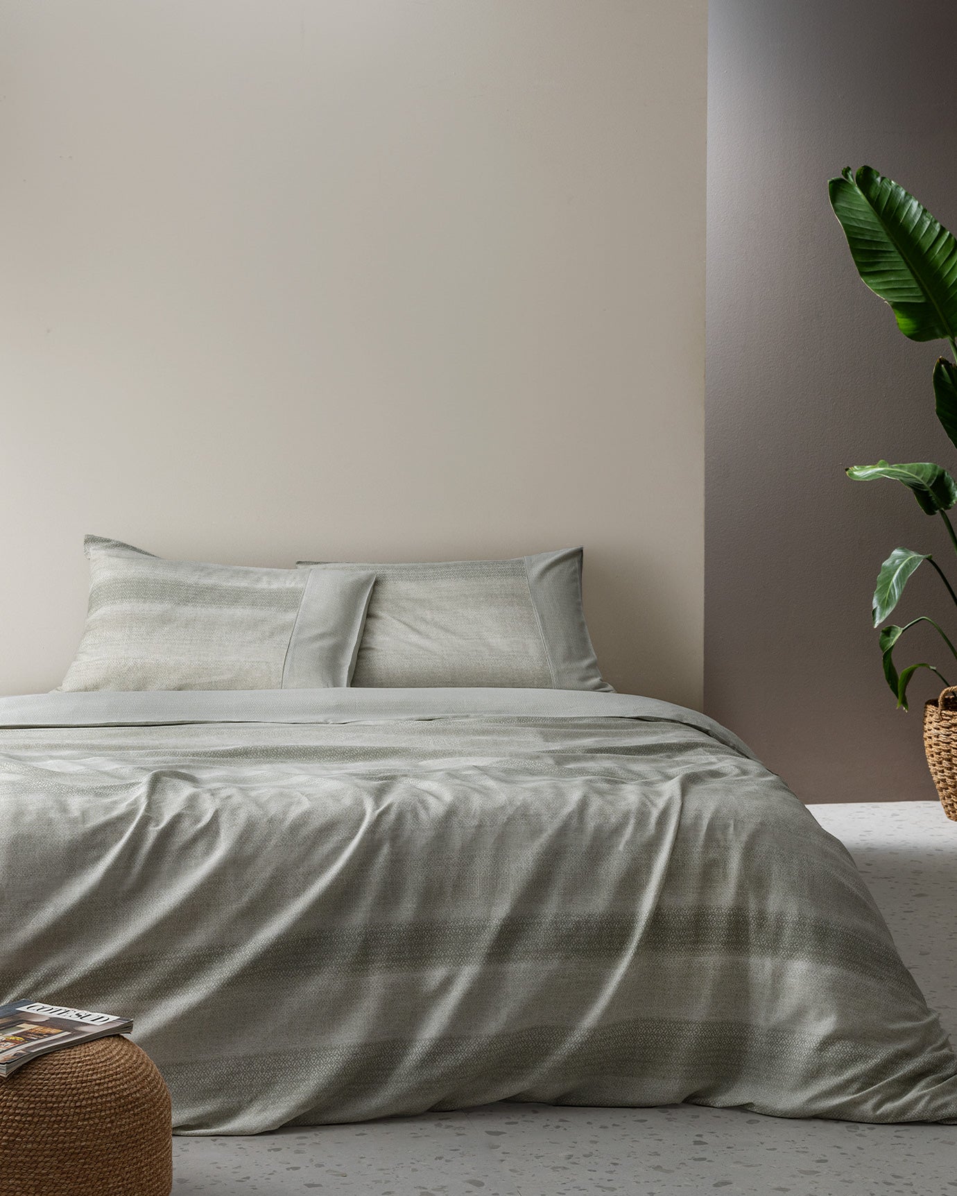 Candide Double Size Duvet Cover Set - Coco Crep Patterned - Madame Coco JO