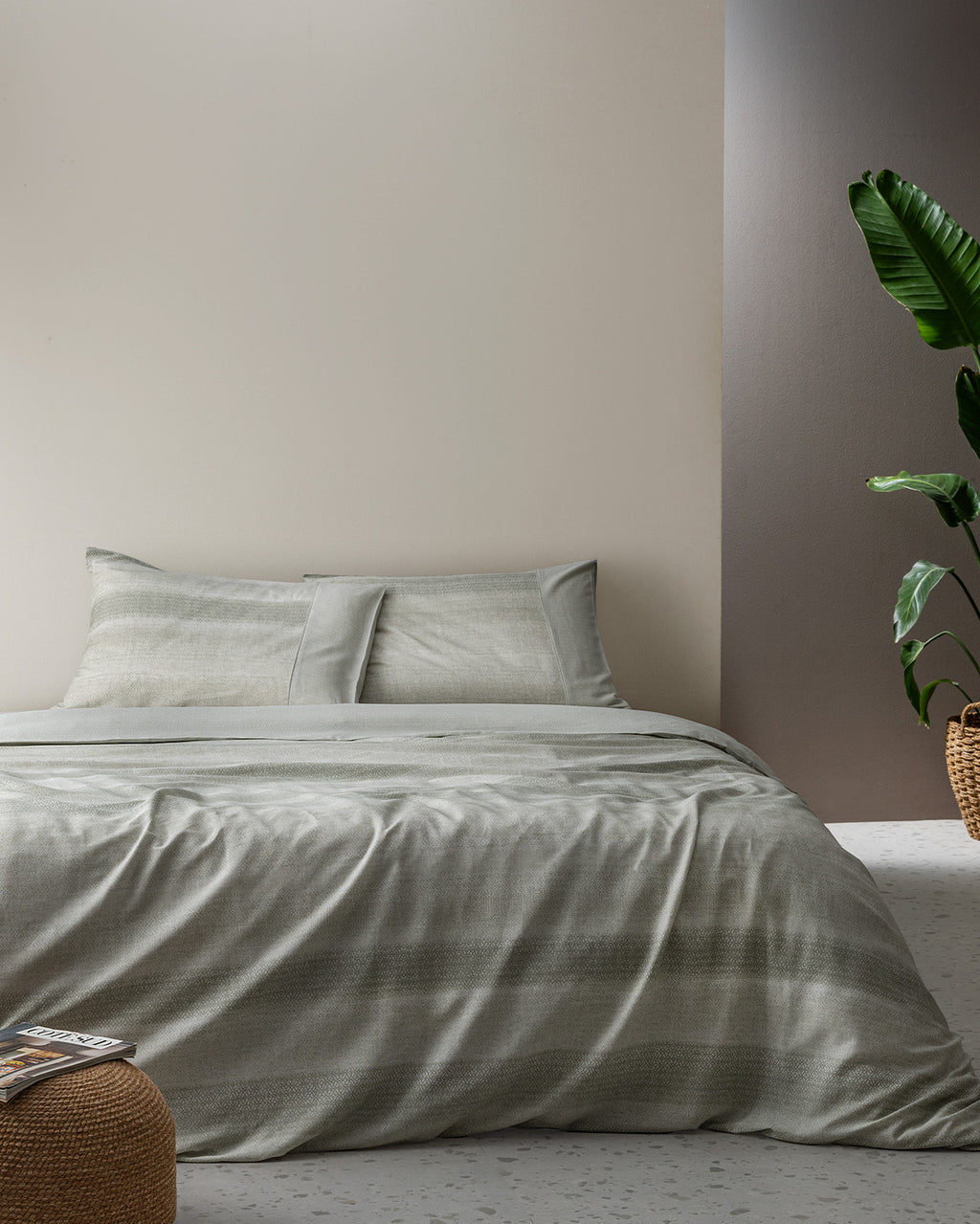 Candide Double Size Duvet Cover Set - Coco Crep Patterned - Madame Coco JO