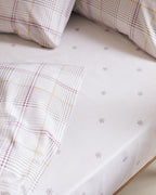 Fontaine King Size Fitted  Duvet Cover Set - Ranforce Patterned - Madame Coco JO