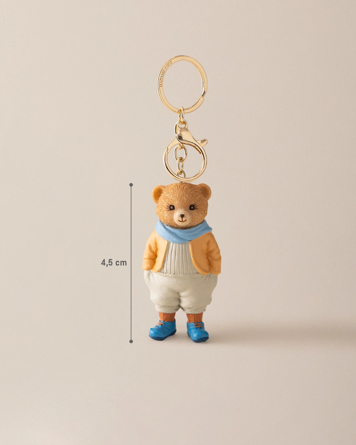 Paddington Bear Keyring - Madame Coco JO