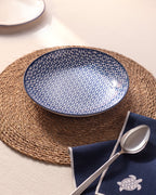 Rêve Bleu Pissenlit Soup Plate 21 Cm - Madame Coco JO