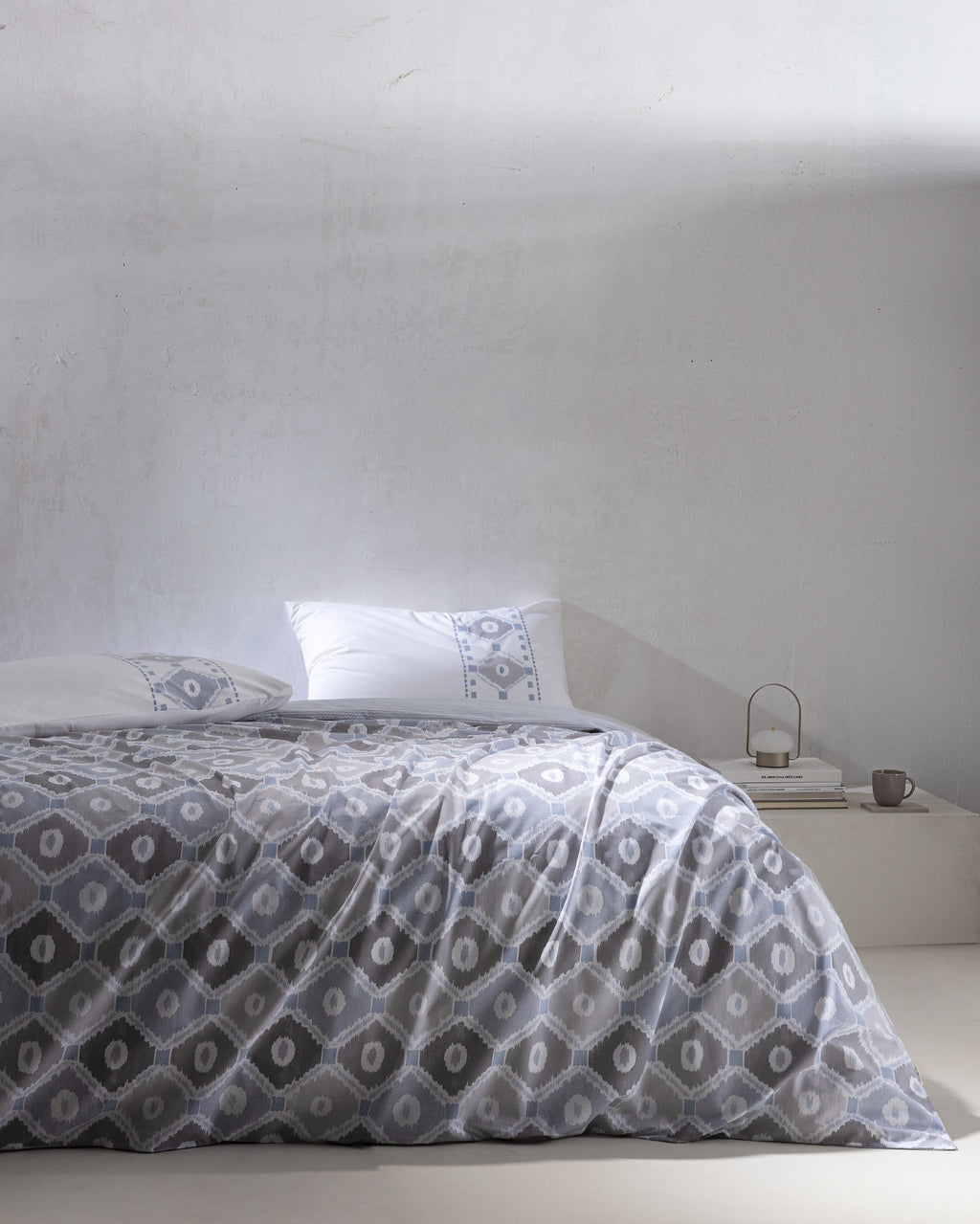 Avril Single Size Duvet Cover Set - Ranforce Patterned - Madame Coco JO