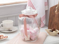 Odetta Glass Str Jar Round 2000ml - Madame Coco JO