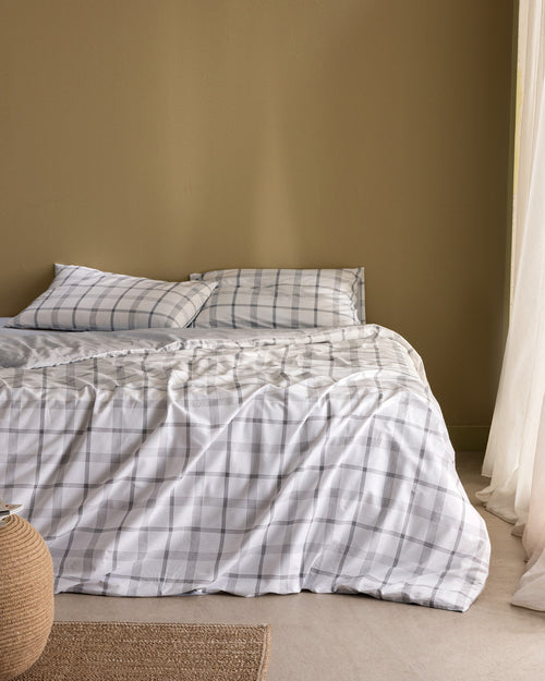 Aluin Single Size Duvet Cover Set - Ranforce Patterned - Madame Coco JO