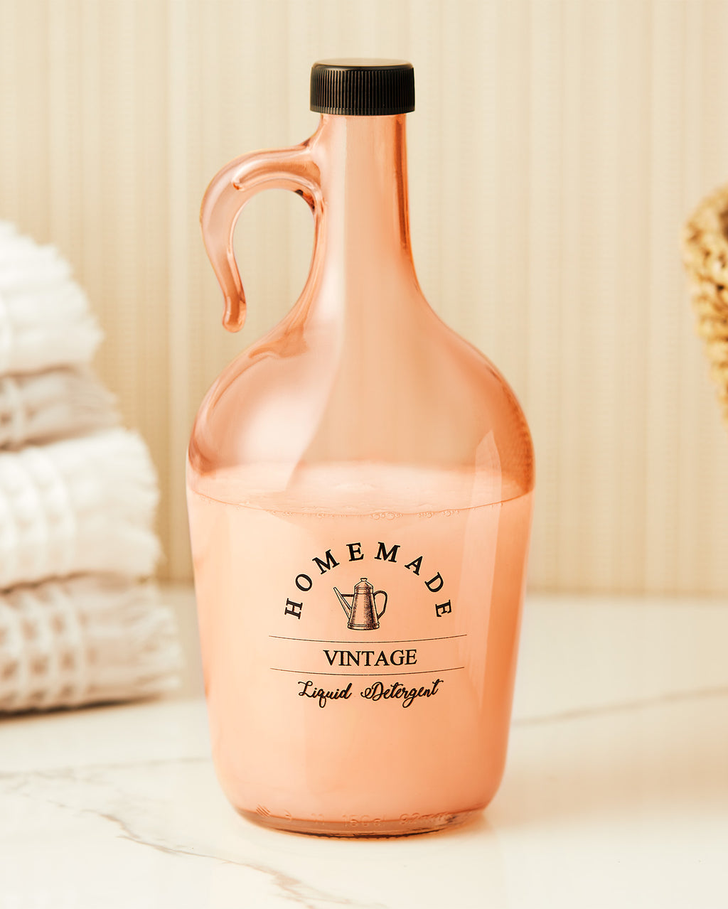 Maud Gallon Glass Detergent Bottle - Madame Coco JO