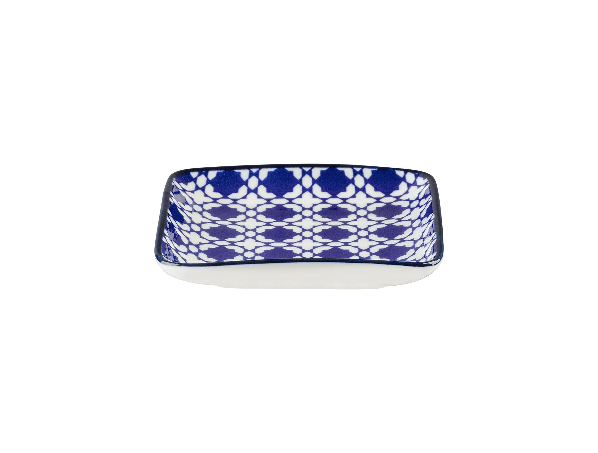 Rêve Bleu Brest Square Plate - Madame Coco JO