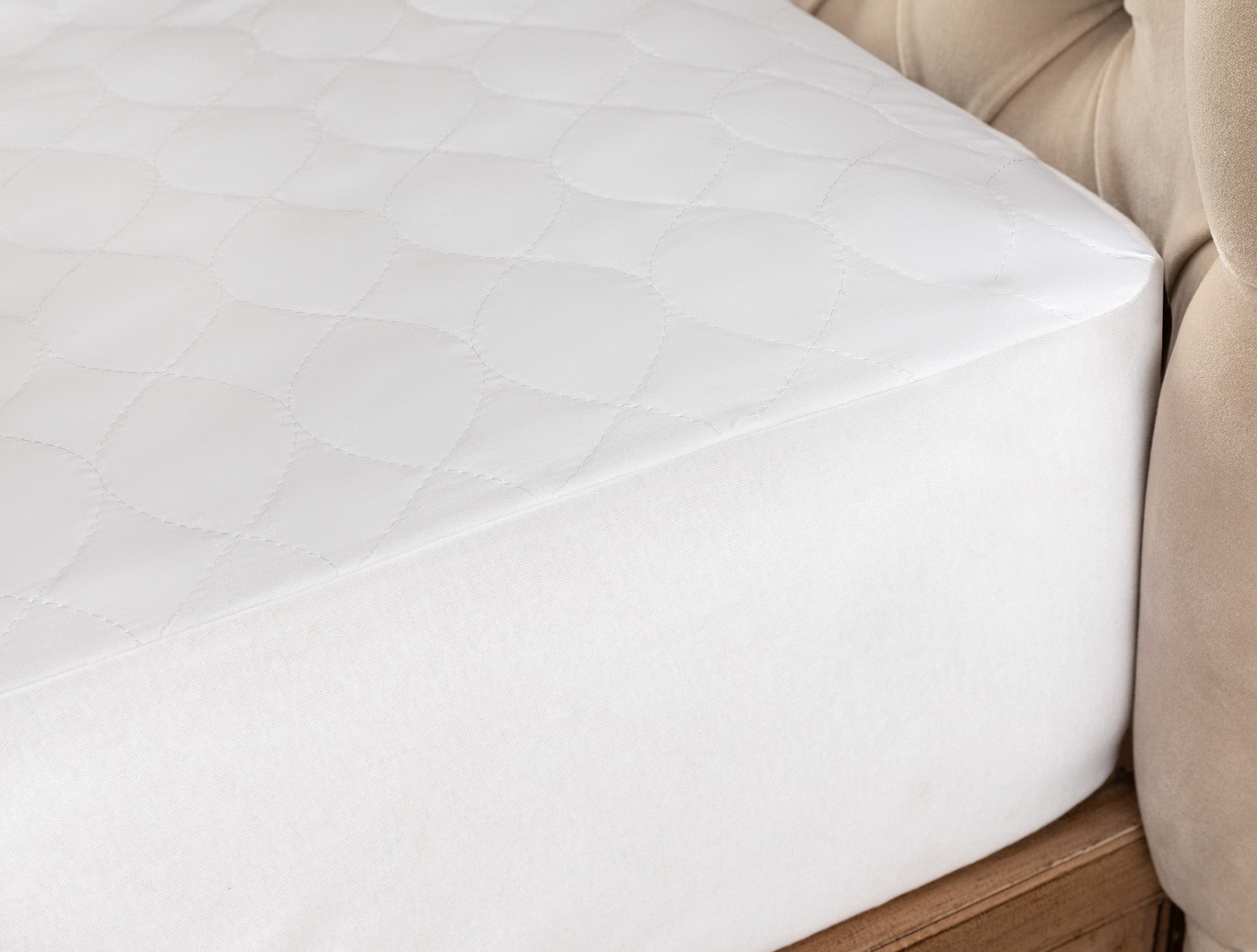 Quilted Fitted Mattress Protector - Madame Coco JO