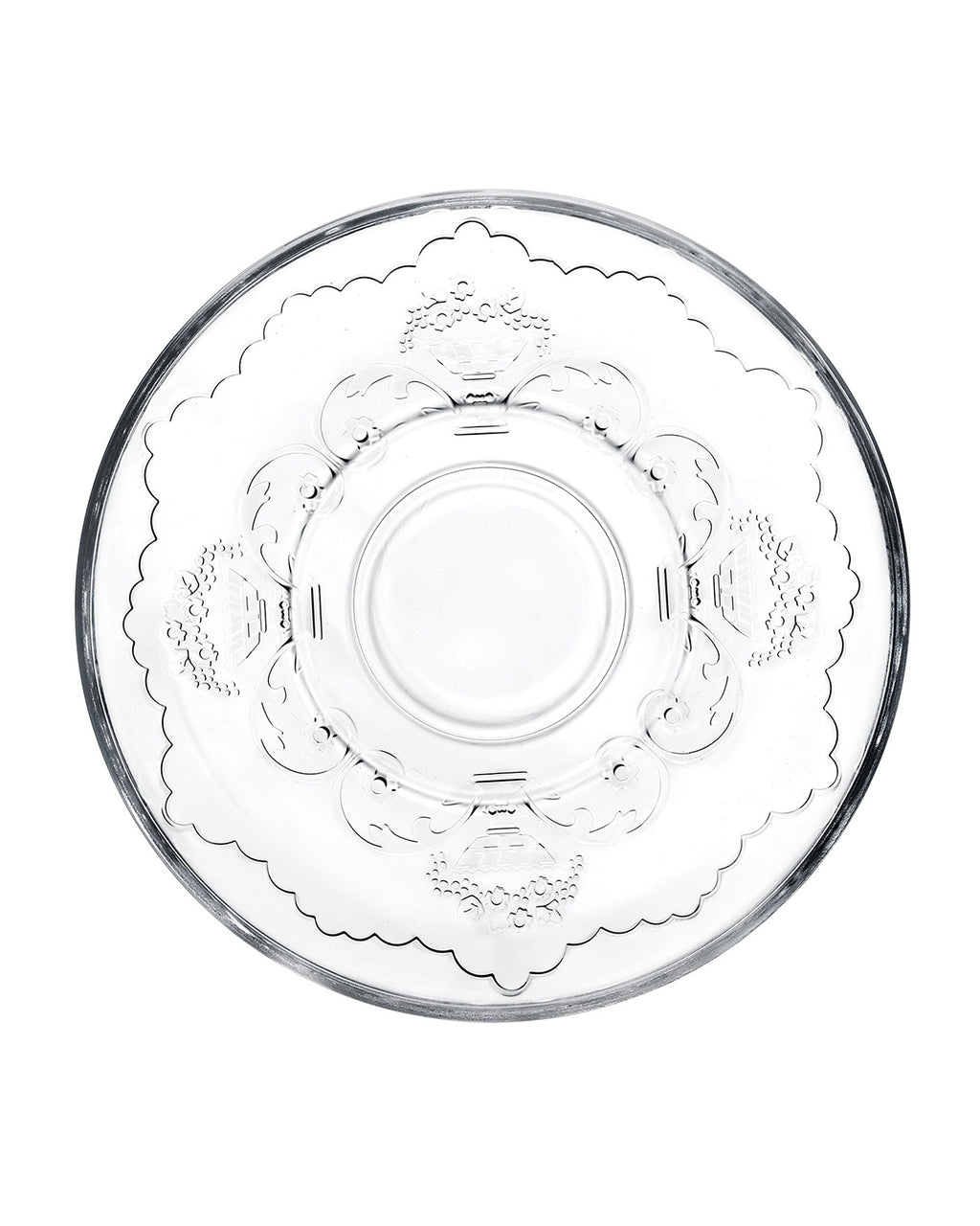 Roselin 6-piece Tea Glass Saucer - Madame Coco JO