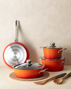 Titanium Professional Cookware Set 7 Pieces - Madame Coco JO