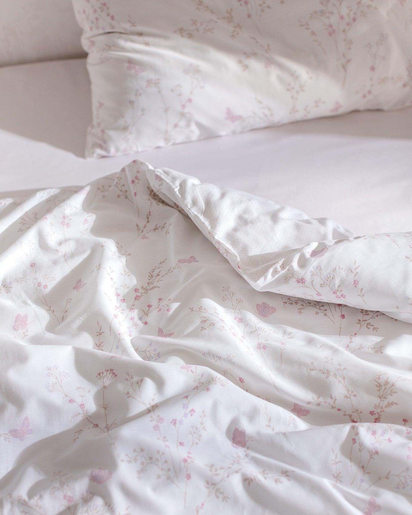 Abella King Size Duvet Cover Set - Ranforce Patterned - Madame Coco JO