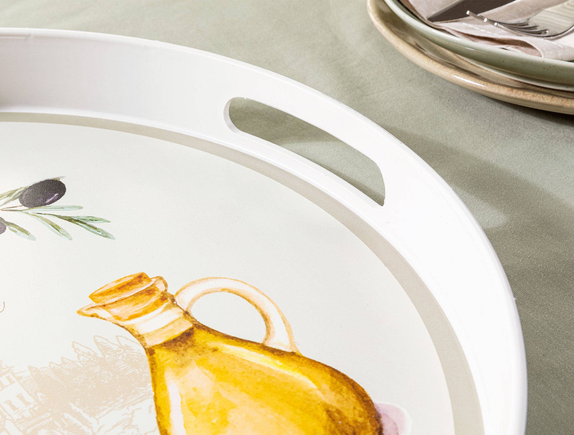 Olive Round Tray - Madame Coco JO