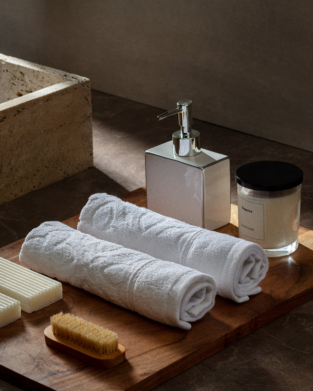 Chance 2 Pack Jacquard Hand Towel - Madame Coco JO