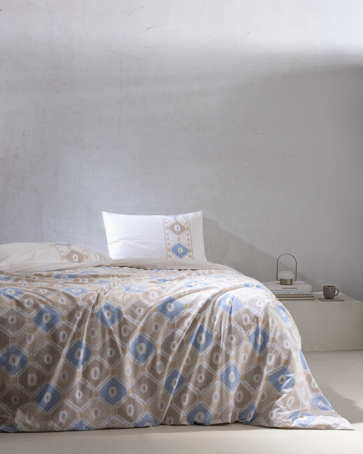 Avril King Size Duvet Cover Set - Ranforce Patterned - Madame Coco JO