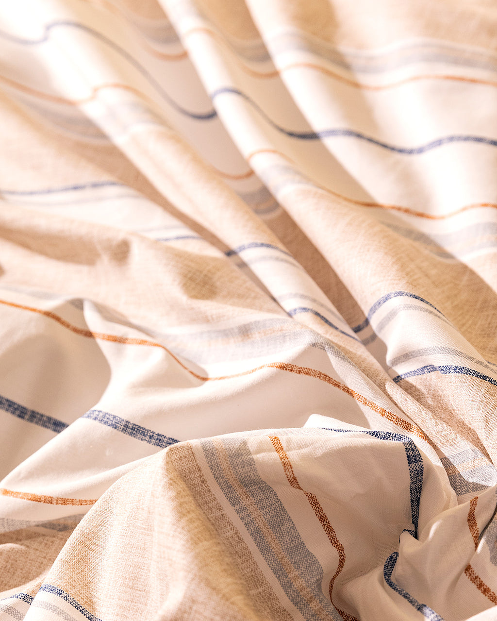 Elodie Single Size  Fitted Duvet Cover Set - Ranforce Patterned - Madame Coco JO