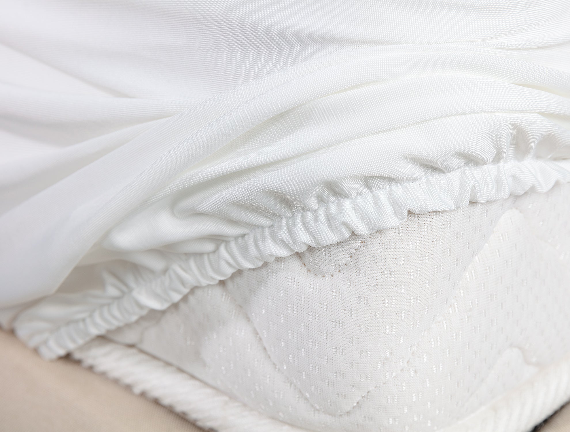 Eleta quilted Fitted Mattress Protector - Madame Coco JO