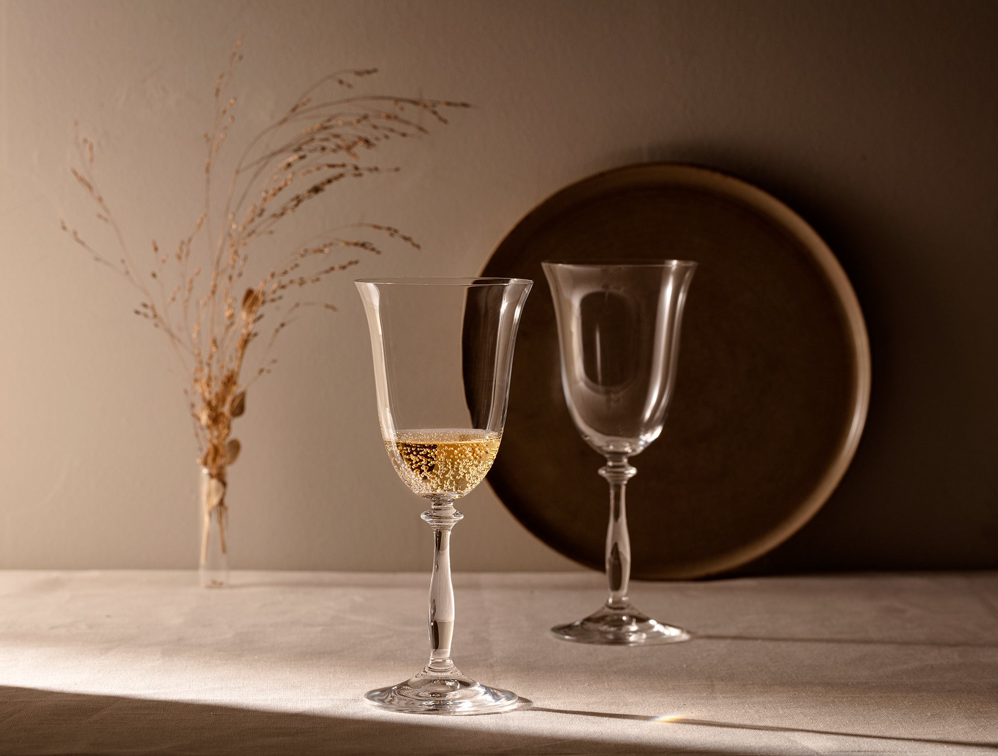 Lucinda 6-piece Crystal Wine Glass Set - 350ml - Madame Coco JO
