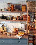 Storage Box With Wooden Lid 380ml 3pcs - Madame Coco JO