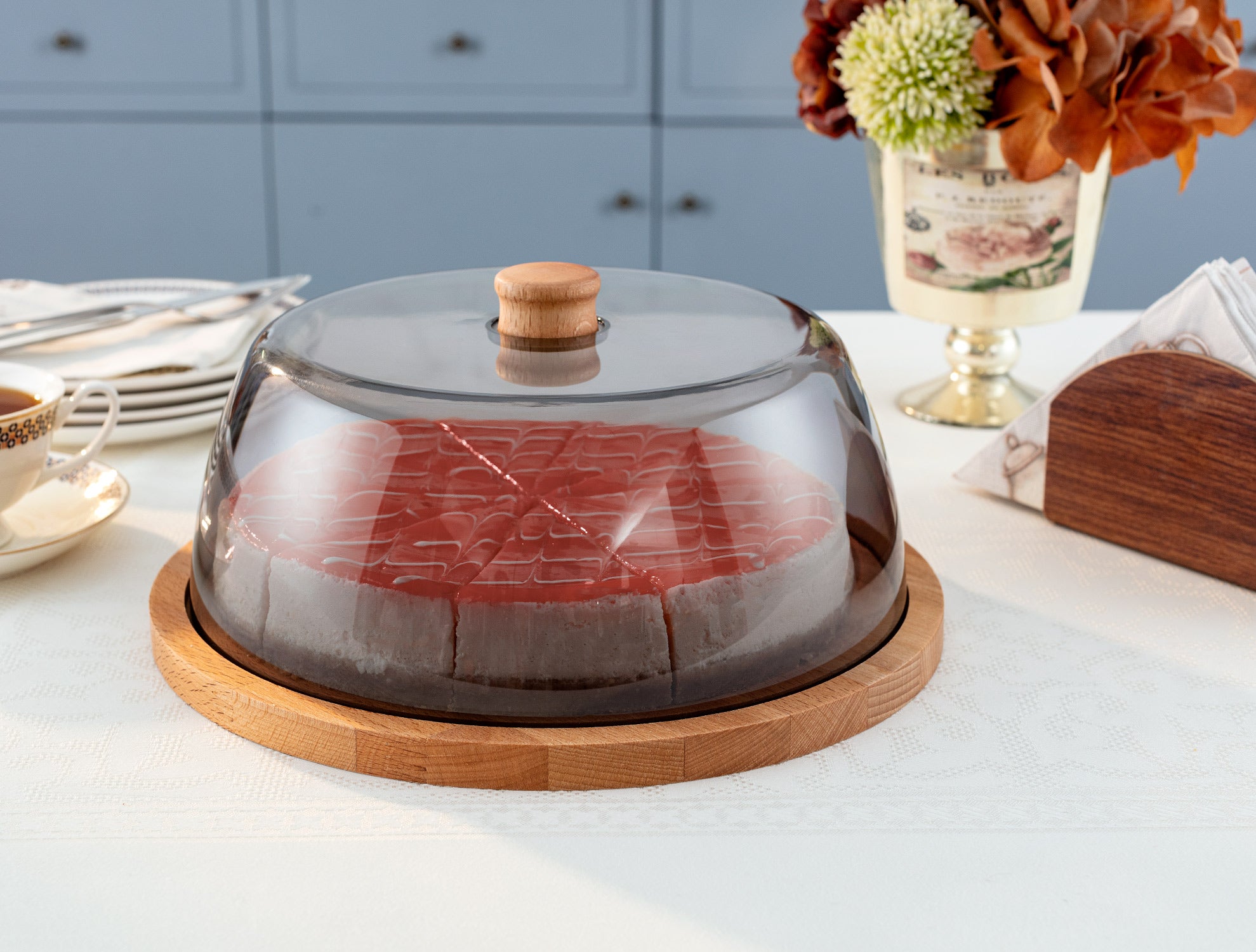 Josette Round Cake Dome 29cm - Madame Coco JO