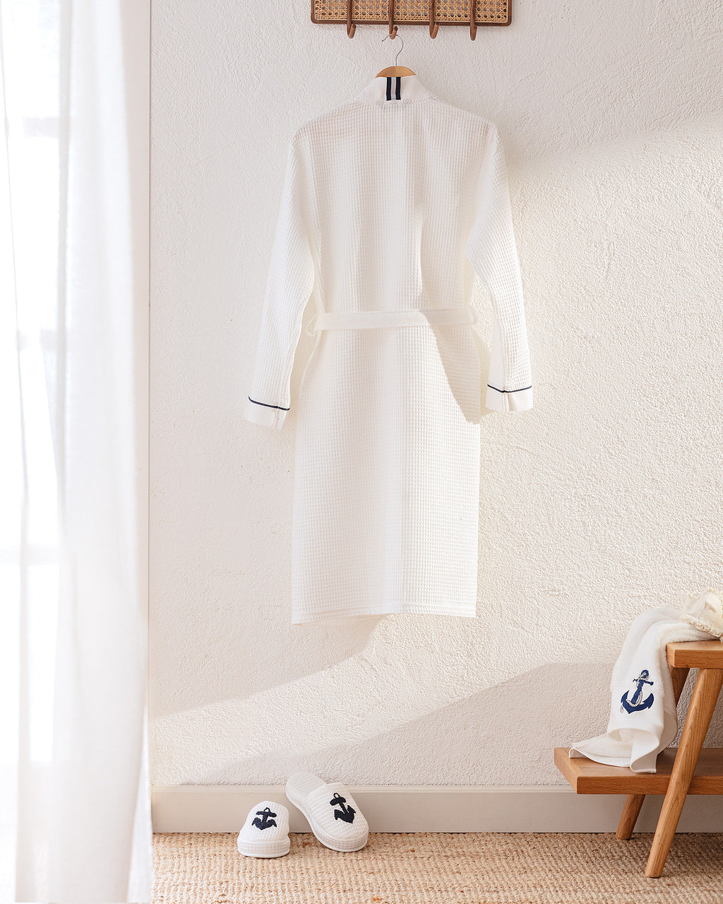 Marty Kimono Unisex Bornoz/terlik Seti - Madame Coco JO