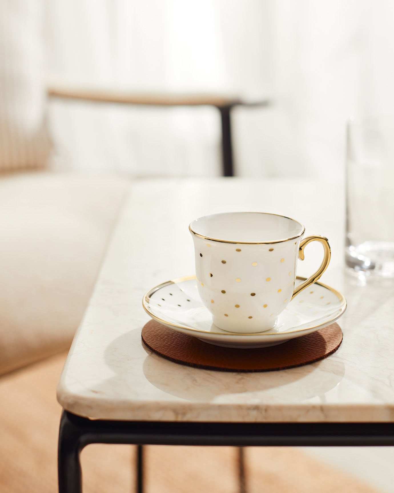 Carine  8-piece Coffee Cup Set - Madame Coco JO