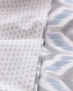 Abrial King Size Duvet Cover Set - Ranforce Patterned - Madame Coco JO