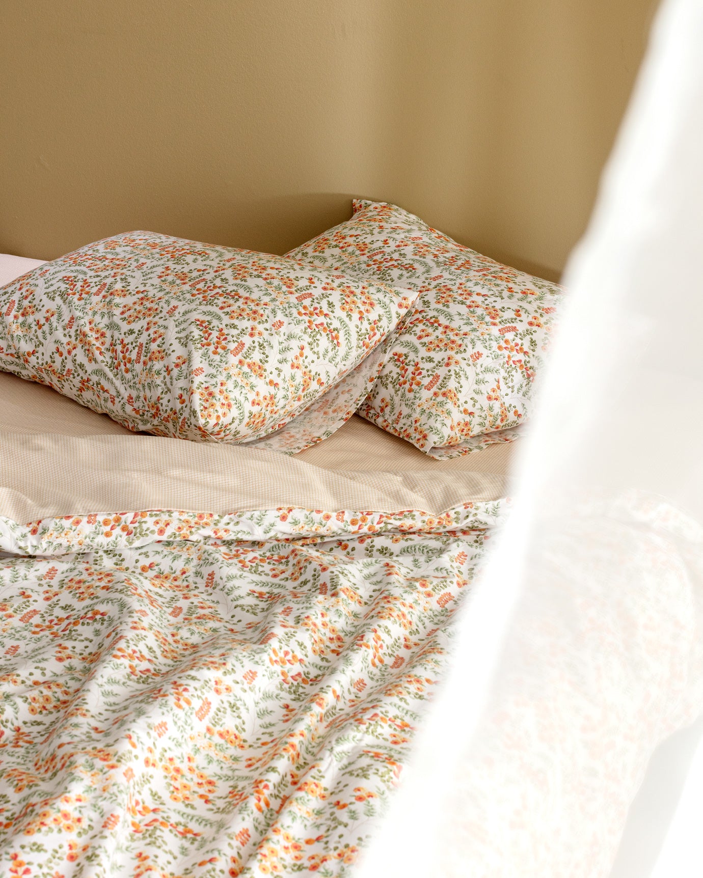 Jacalyn King Size Duvet Cover Set - Ranforce Patterned - Madame Coco JO