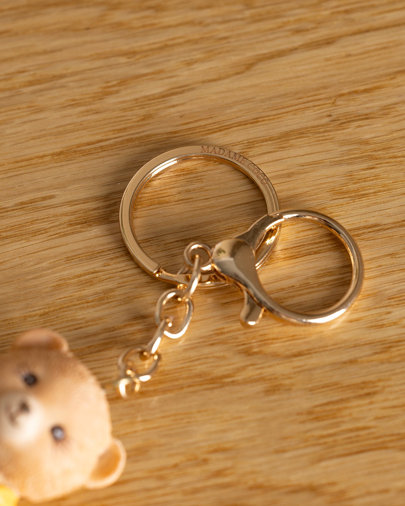 Madelyn Bear Keyring - Madame Coco JO