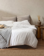 Marla Muslin King Size Duvet Cover Set - Fitted - Madame Coco JO