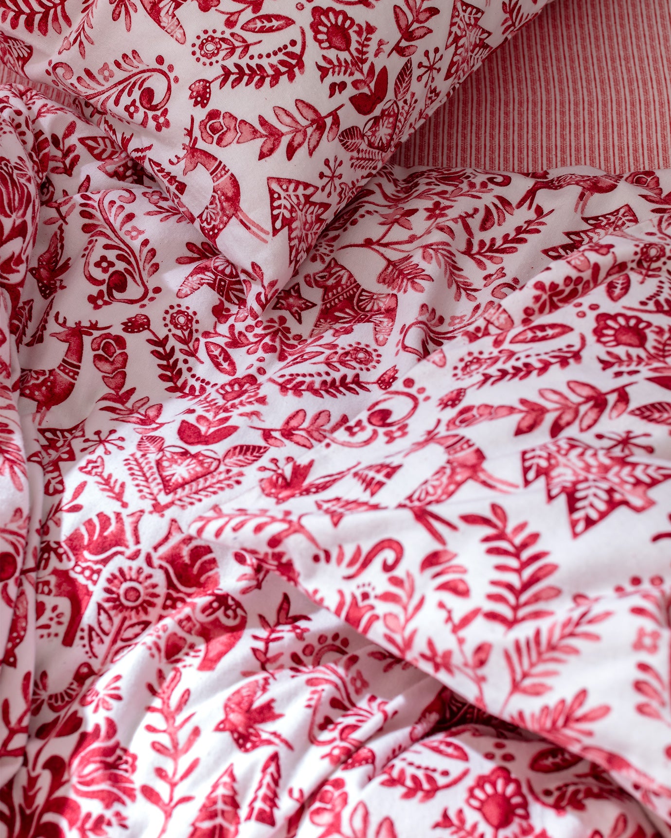 Edmon Double Size Flannel Duvet Cover Set - Madame Coco JO