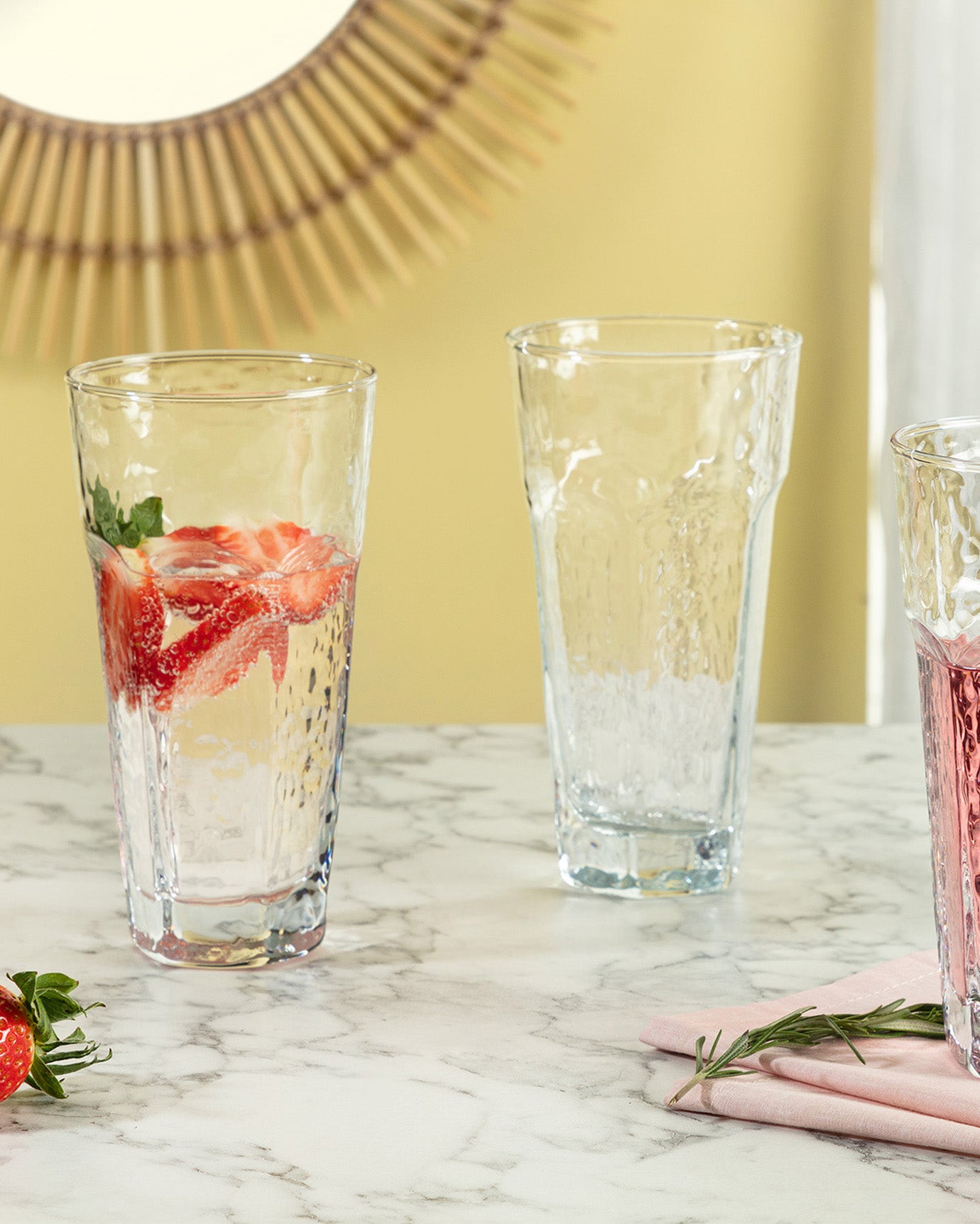 Floressa 4-piece Beverage Glass Set - Madame Coco JO