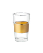 Chapelle - Heike Gold 4-piece Coffee Side Glasses Set - 100ml - Madame Coco JO
