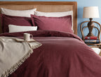 Bonniere Single Size Denim Look Duvet Cover Set - Madame Coco JO