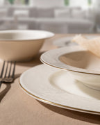 Relief Dinner Set 24 Pcs - Madame Coco JO