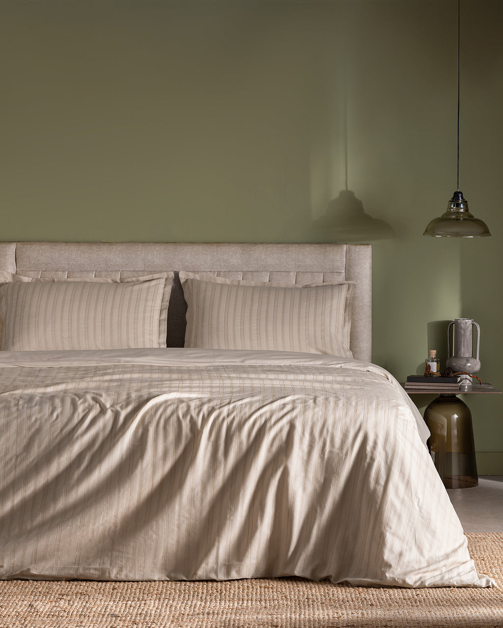 Nicole King Size Dobby Duvet Cover Set - Madame Coco JO