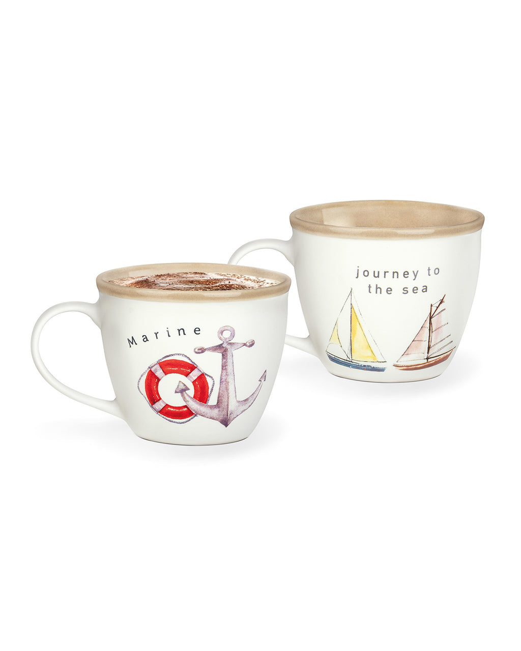 Marine Jardin 2 Pcs Mug Set - Madame Coco JO