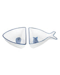 Marine 2 Piece Serving Plate - Madame Coco JO