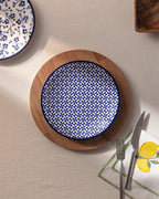 Rêve Bleu Pissenlit Dessert Plate 19 Cm - Madame Coco JO