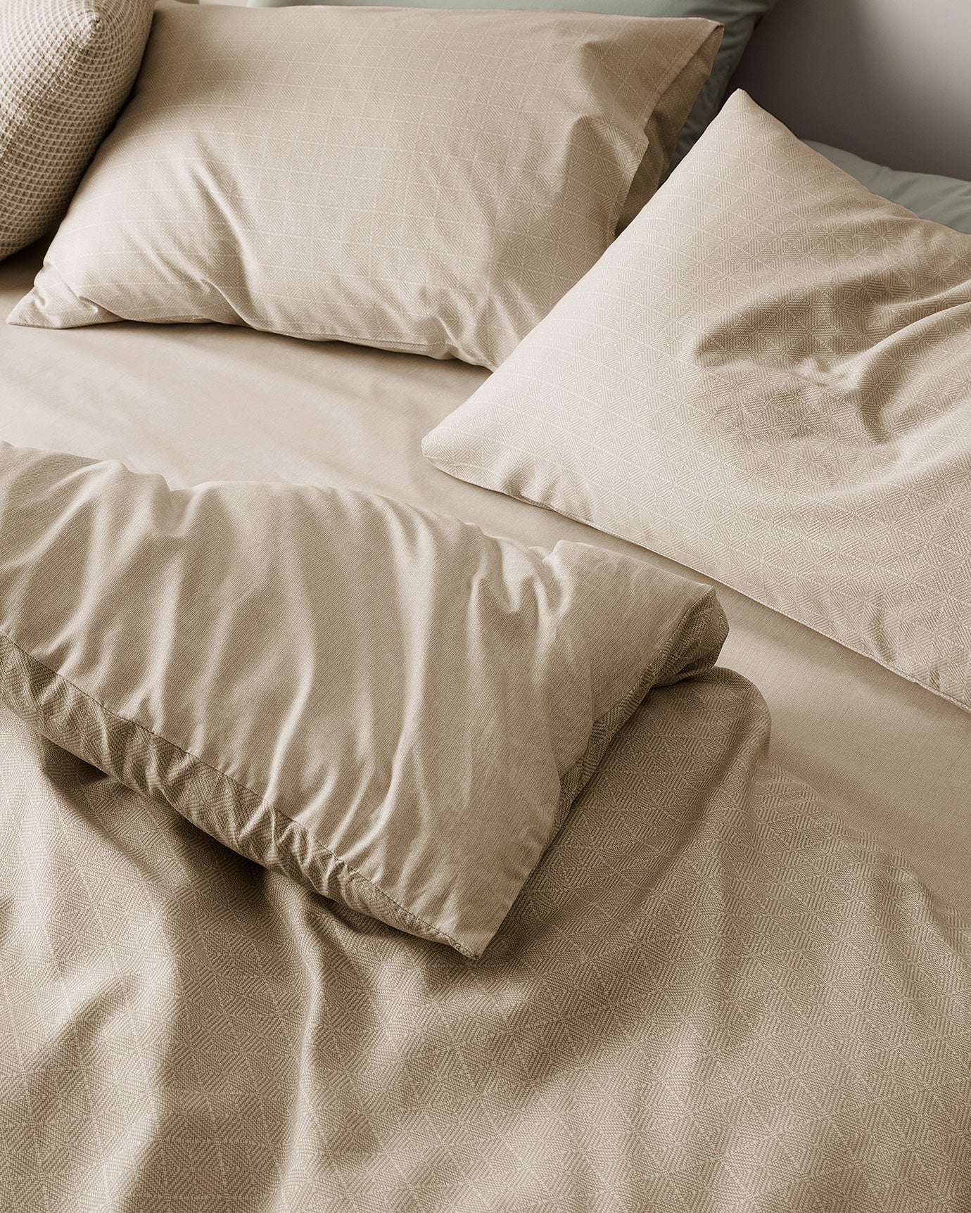 Odette King Size Duvet Cover Set - Ranforce Patterned - Madame Coco JO