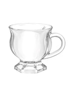 Vannes 4-piece Tea Cup Set - Madame Coco JO