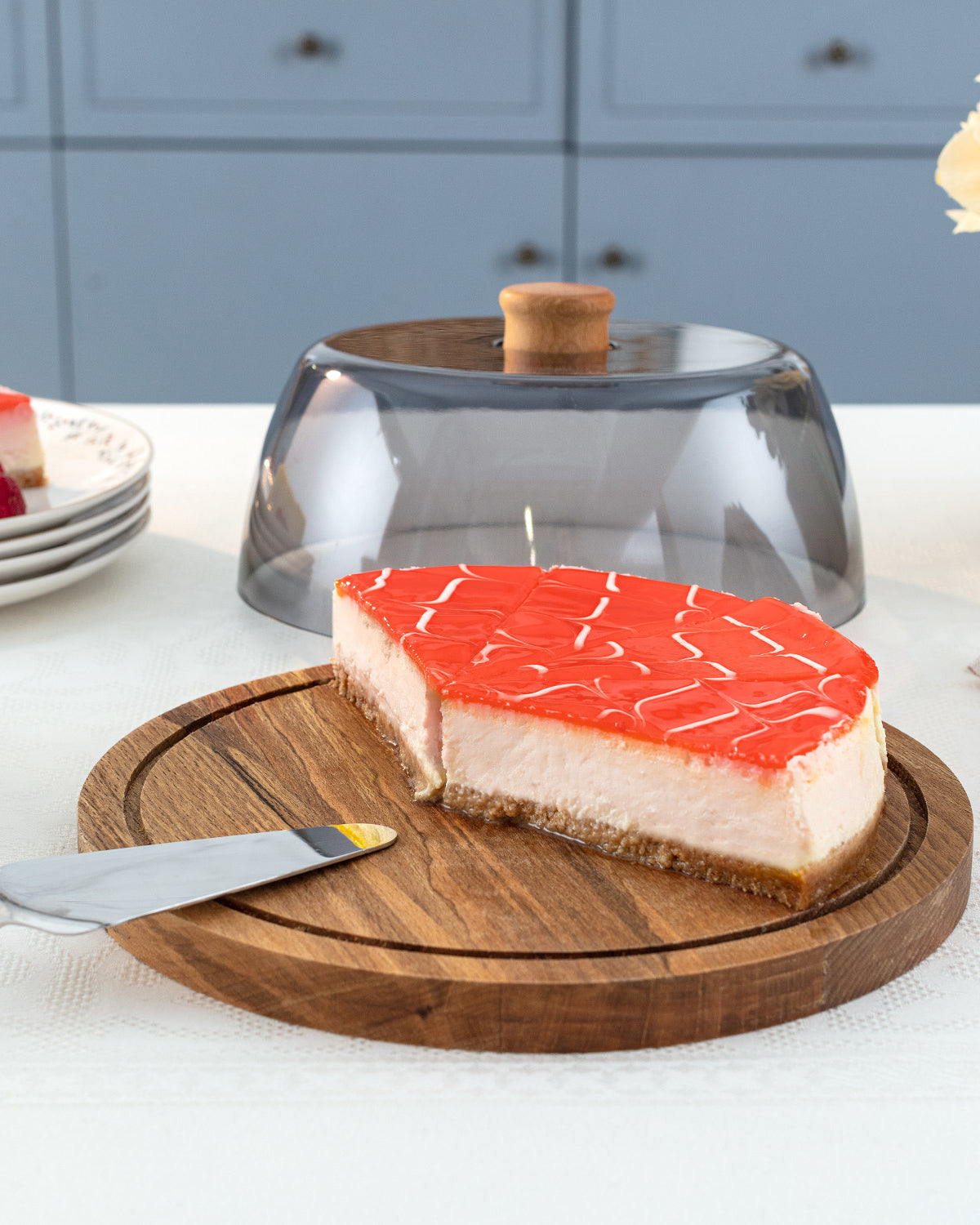 Josette Round Cake Dome 24cm - Madame Coco JO