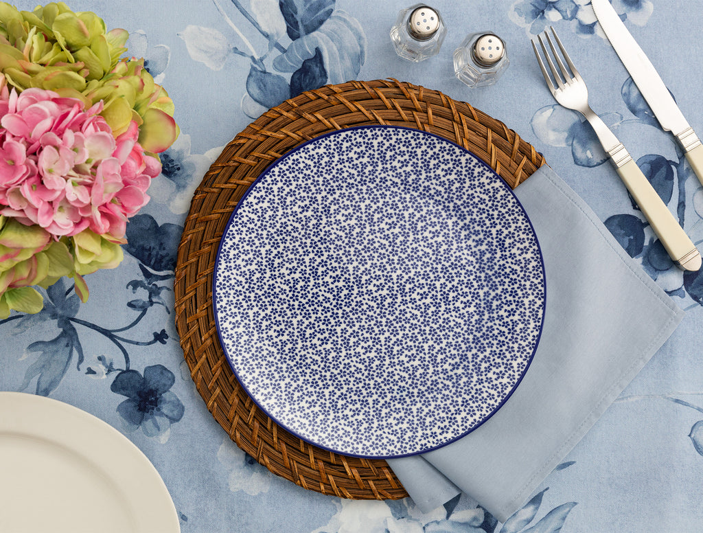 Rêve Bleu Ensoleillé Dessert Plate 25 Cm - Madame Coco JO