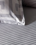 Belda King Size Duvet Cover Set - Jacquard Satin - Madame Coco JO