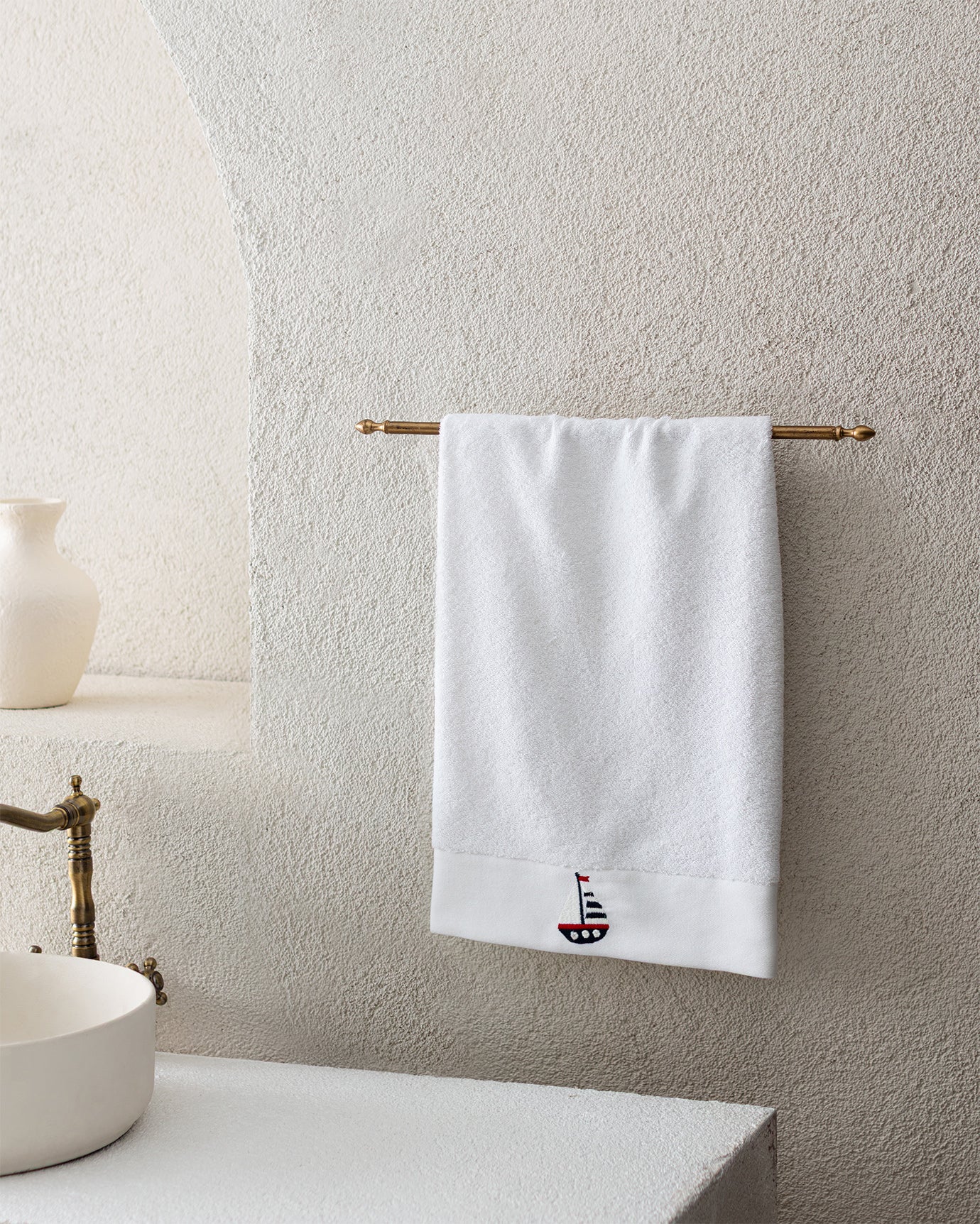 Naviguer Face Towel - Madame Coco JO